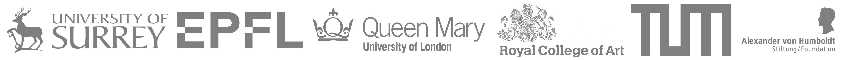 Participant university logos